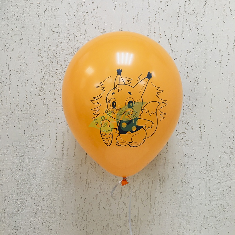Воздушные шарики со зверюшками